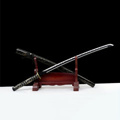 Authentic Japanese Samurai Sword - High Manganese Steel Prop Authentic Japanese Samurai Sword - High Manganese Steel Prop