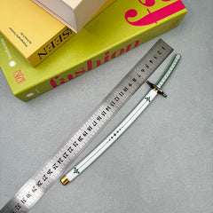 26cm Bleach Metal Sword - Inspired by Elegant Katana, Anime-Style Weapon Model for Display, Collection, or Gifting 26cm Bleach Metal Sword - Inspired by Elegant Katana, Anime-Style Weapon Model for Display, Collection, or Gifting