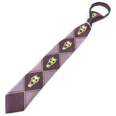 Bizarre Anime-Inspired Skull Head Tie – Purple, Black, and Green Handmade Necktie Bizarre Anime-Inspired Skull Head Tie – Purple, Black, and Green Handmade Necktie