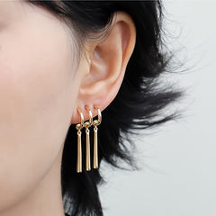 Pirate Hunter-Inspired Long Tassel Drop Earrings – Bold & Elegant Jewelry