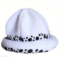 Pirate Surgeon-Inspired Costume Hat – Fuzzy Polyester Cosplay Accessory