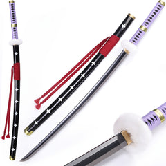 Handcrafted 1060 High Carbon Steel Katana – Authentic Full-Tang Samurai Sword