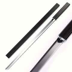 1:1 Full Metal Replica Japanese Samurai Katana - Stainless Steel Cosplay Sword, Not Sharpened, Costume and Collectible Accessory