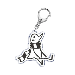 Anime-Inspired Bird Pendant Keychain - Ring Accessory for Bags, Keys, and Jewelry Lovers
