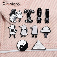 Anime Character Bird Enamel Pin