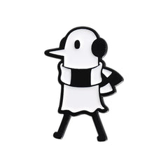 Anime Character Bird Enamel Pin