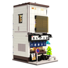 LED Japanese Steamed Bun House Building Blocks