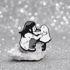 Anime Character Bird Enamel Pin