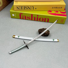 26cm Bleach Metal Sword - Inspired by Elegant Katana, Anime-Style Weapon Model for Display, Collection, or Gifting
