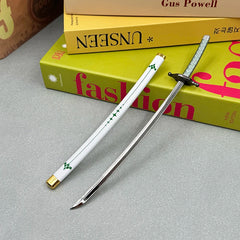 26cm Bleach Metal Sword - Inspired by Elegant Katana, Anime-Style Weapon Model for Display, Collection, or Gifting