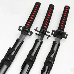 102cm Cosplay Bamboo Bleach Katana - Assembled Sword Model, Anime-Inspired Design for Role-Playing and Collectors