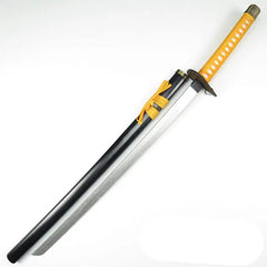 100cm Cosplay Wooden Bleach Samurai Sword - Inspired by Anime Weapons, Costume Party Props, and Gifts