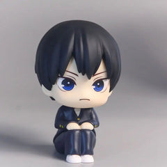 10cm Anime-Inspired Volleyball Duo Action Figures – Q-Version PVC Models