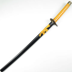 100cm Cosplay Wooden Bleach Samurai Sword - Inspired by Anime Weapons, Costume Party Props, and Gifts