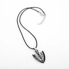 Anime BIZARRE Necklaces Arrow Metal Pendant Chain keychain