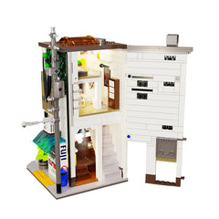 LED Japanese Steamed Bun House Building Blocks