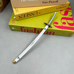 26cm Bleach Metal Sword - Inspired by Elegant Katana, Anime-Style Weapon Model for Display, Collection, or Gifting