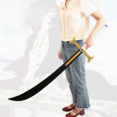 110cm Mini Wooden Katana - Inspired by Legendary Swordsman, Eagle Blade Ninja Knife Cosplay Prop, Collectible Samurai Sabre