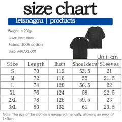 Men's Vintage Washed Ninja Print T-Shirt