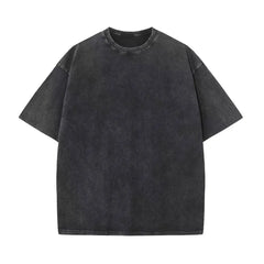 Men's Vintage Washed Ninja Print T-Shirt