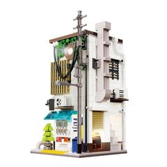 LED Japanese Steamed Bun House Building Blocks