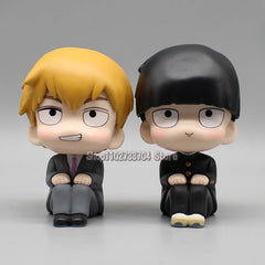 Psychic Duo-Inspired Figurine Set – 10cm PVC Anime Action Figures