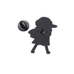 Anime Character Bird Enamel Pin