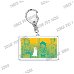 Anime-Inspired Bird Pendant Keychain - Ring Accessory for Bags, Keys, and Jewelry Lovers
