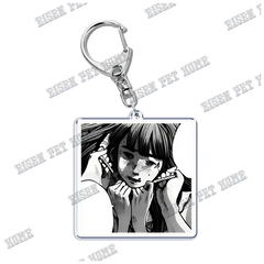 Anime-Inspired Bird Pendant Keychain - Ring Accessory for Bags, Keys, and Jewelry Lovers