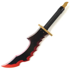 52cm/58cm Anime-Inspired Knight Killer Fangs Katana Sword - Wooden Cosplay Prop for Safety and Performance