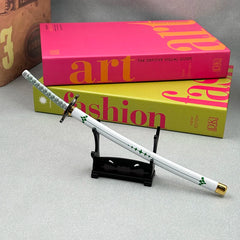 26cm Bleach Metal Sword - Inspired by Elegant Katana, Anime-Style Weapon Model for Display, Collection, or Gifting
