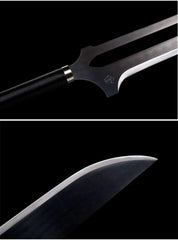 Anime Kurosaki Ichigo's Set Swords Cosplay Bleach Sword Movie Props For Collection Display