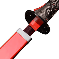 Anime-Inspired Jetstream Samurai Katana - Cosplay Sword with Metal Blade, Non-Sharpened for Collectors and Display