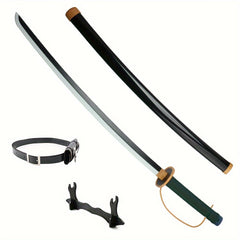 41" Bamboo Shanks Cosplay Katana - Samurai-Inspired Toy Sword with Belt Holder
