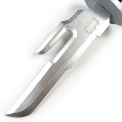 18.11" Unsharpened Bamboo Dagger - Red/Black, Perfect for Cosplay & Halloween Costumes