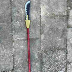 Cosplay Japanese Anime Sword naginata  - Wooden Bamboo Blade, Not Sharpened, Perfect for Halloween, Christmas, and Cosplay Events