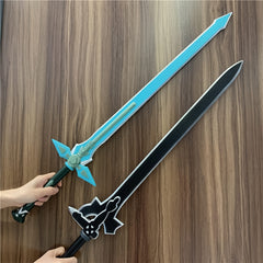 31.5-Inch PU Material Prop Sword - Handmade Street Style, Ideal for Role Playing & Halloween